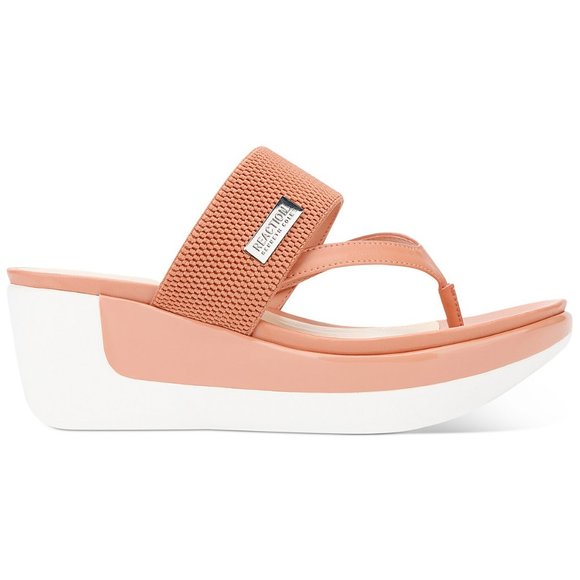 Kenneth Cole Reaction Women's Pepea Wedge Sandals - Picture 2 of 6